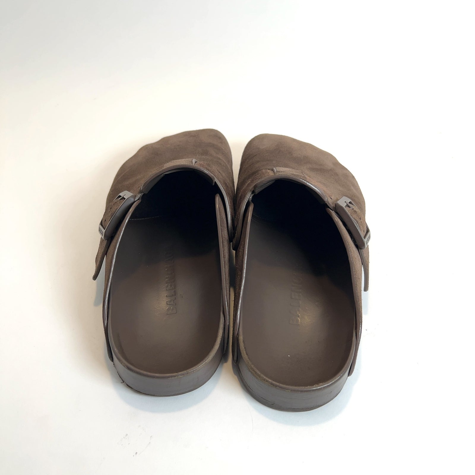 Balenciaga Sunday Suede Mules