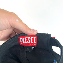 Diesel 'Successful Living' Distressed Patch Hat