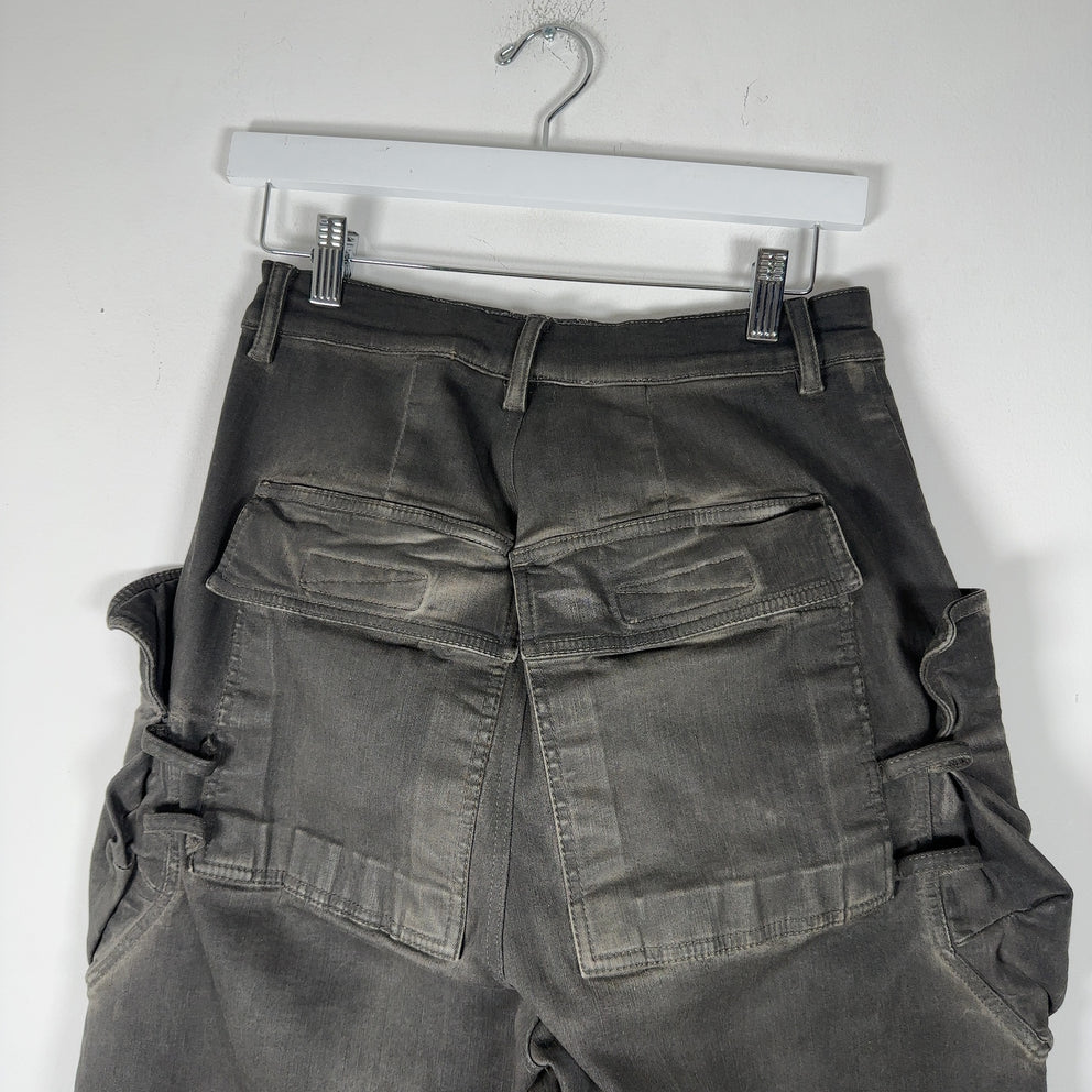 Rick Owens SS24 LIDO Dark Dust Stefan Cargo Pants
