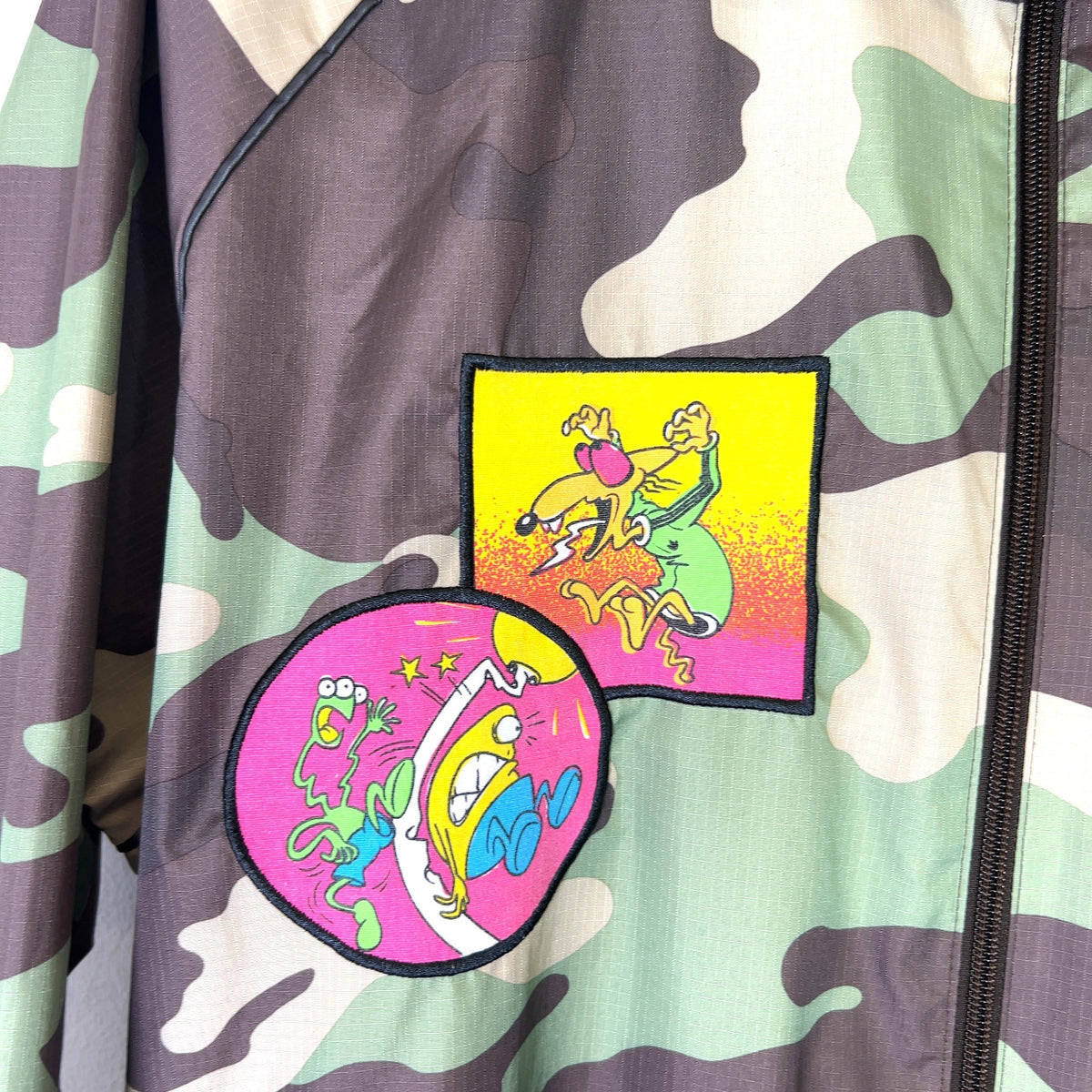 Adidas x Jeremy Scott Camo Windbreaker