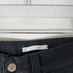 Helmut Lang Waxed Black Jeans