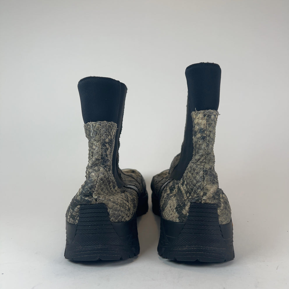 1017 ALYX 9SM Snakeskin Vibram Boots