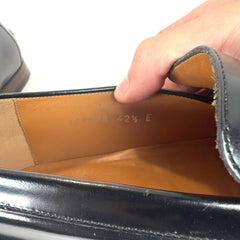 Gucci Horsebit Double Black Leather Loafer