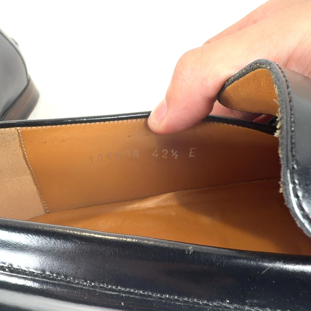Gucci Horsebit Double Black Leather Loafer