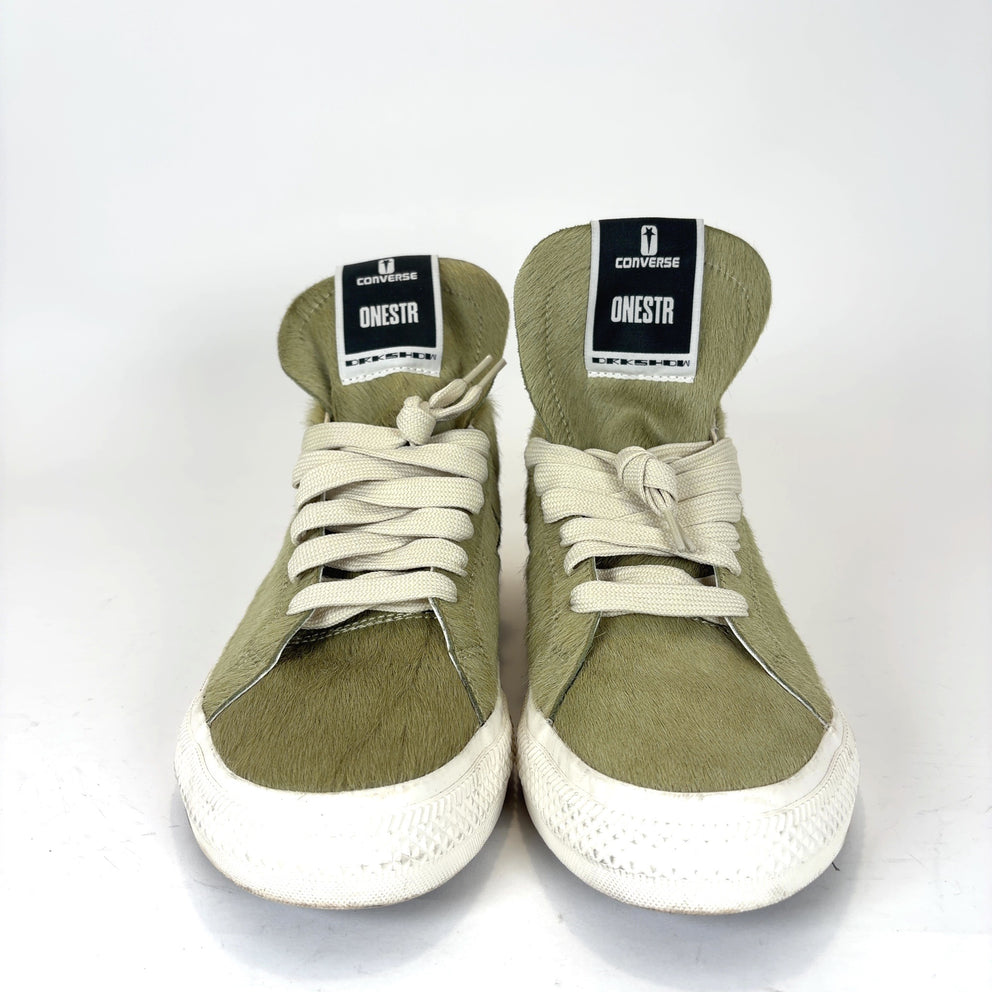 Rick Owens x Converse Ponyhair Lowtop Sneakers