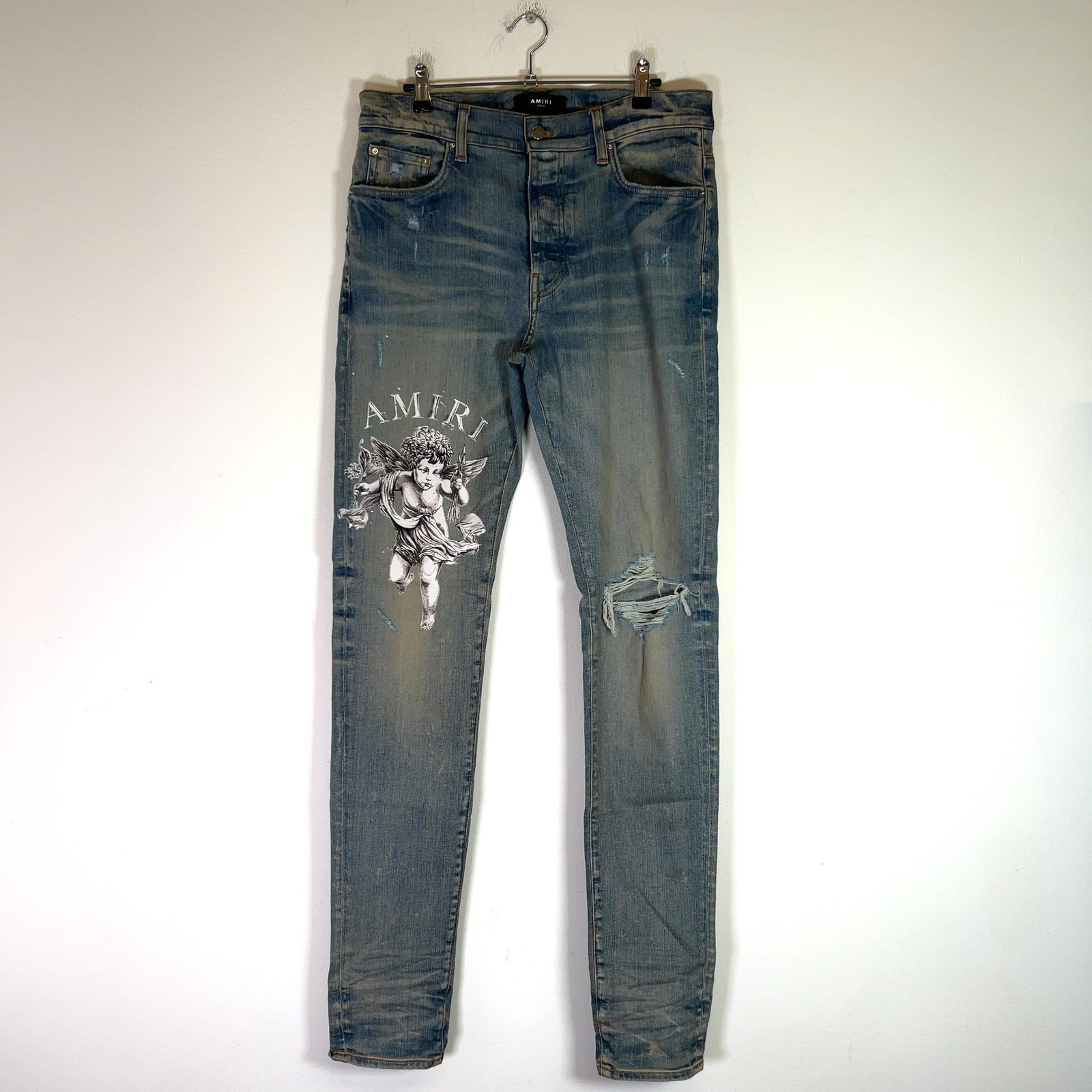 Amiri Clay Indigo Cherub Jeans