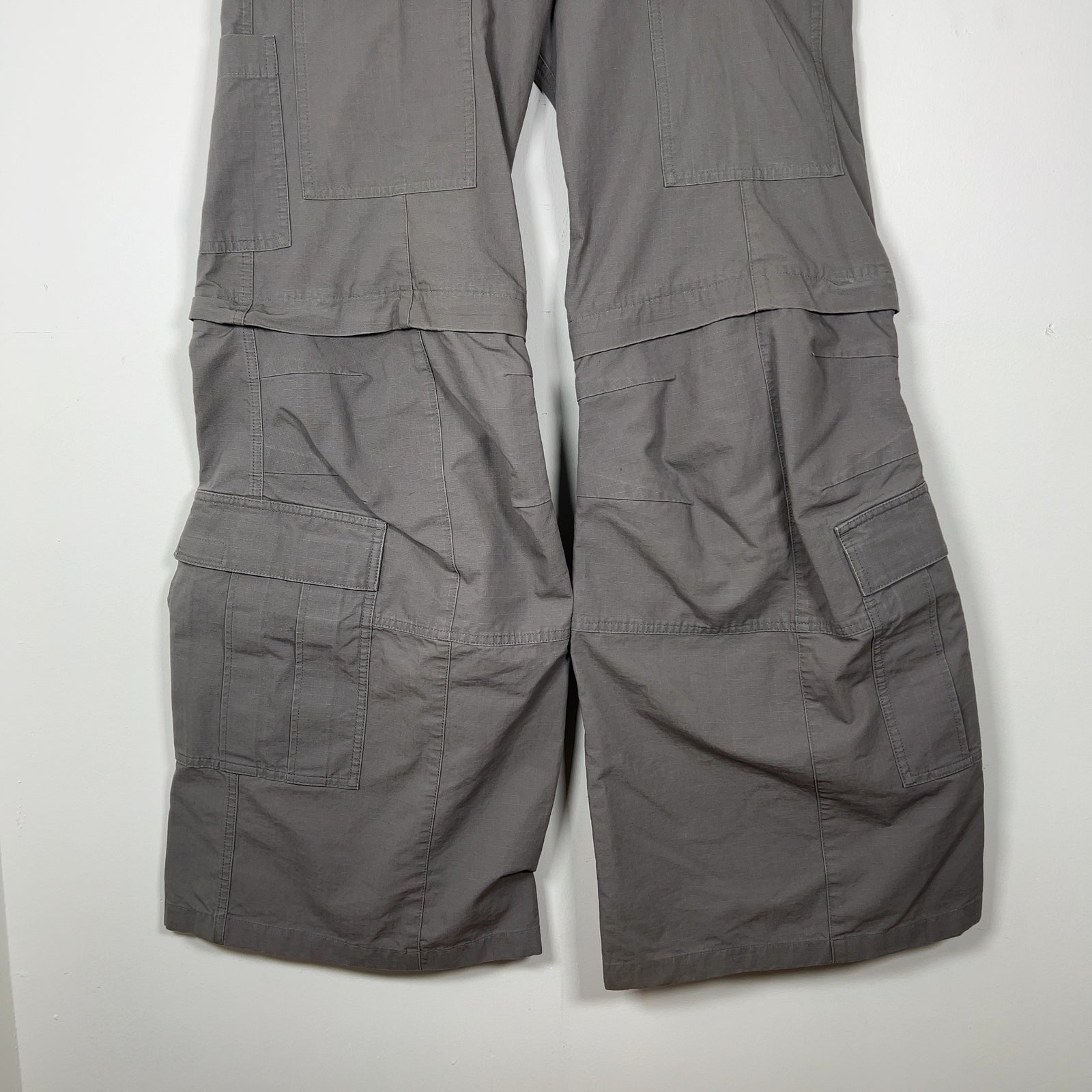 Balenciaga Flared Convertible Technical Pants