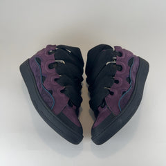 Lanvin 'Curb' Suede Low-Top Sneakers