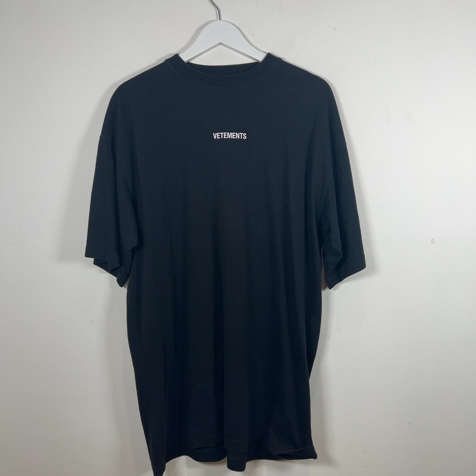 Vetements Thermal Label Logo T-Shirt