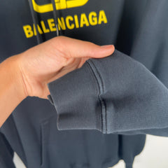 Balenciaga 'Double B' Graphic Logo Hoodie