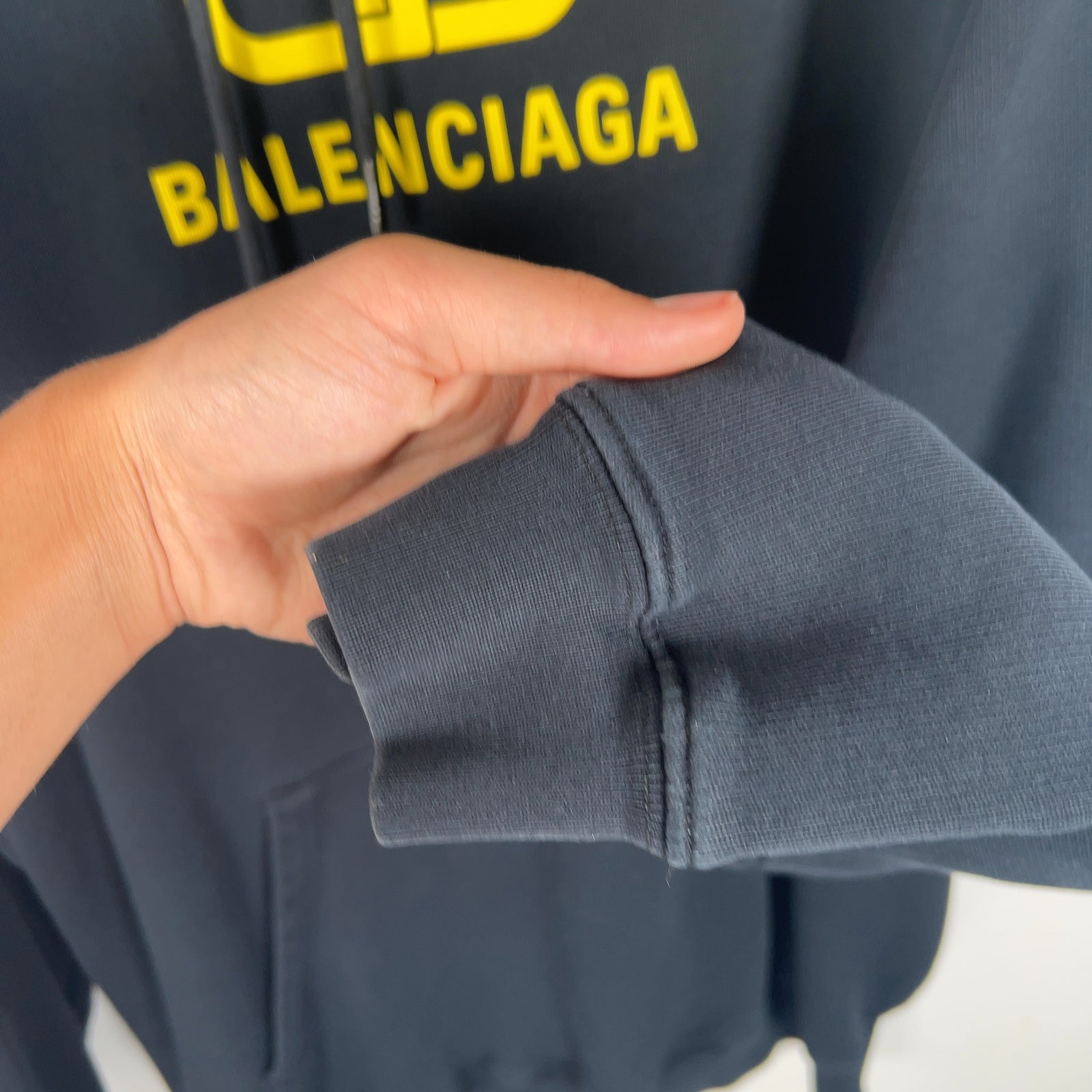 Balenciaga 'Double B' Graphic Logo Hoodie