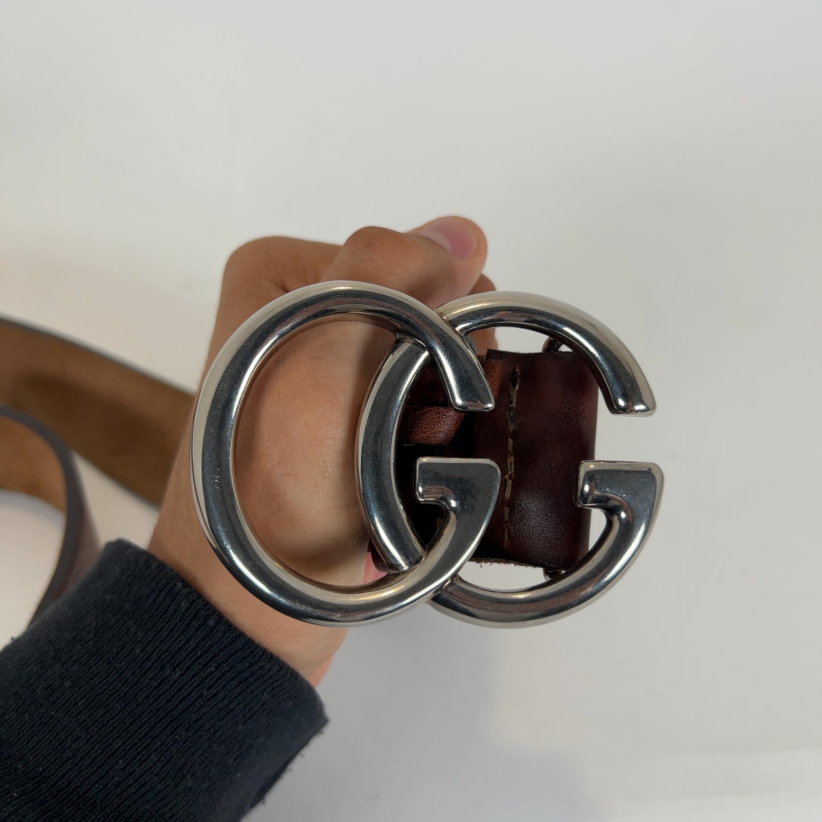 Gucci 'GG' Logo Belt