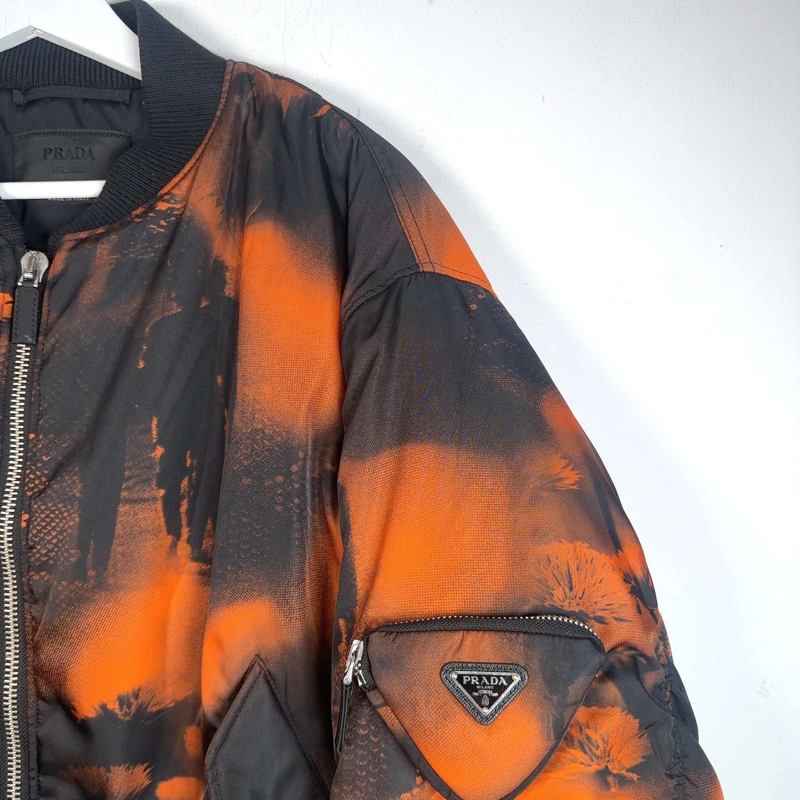 Prada x Raf Simons Re-Nylon Human Bomber Jacket