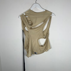 Rick Owens DRKSHDW SS18 'Membrane' Distressed Tank Top