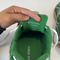Bottega Veneta Green Mesh Orbit Sneaker