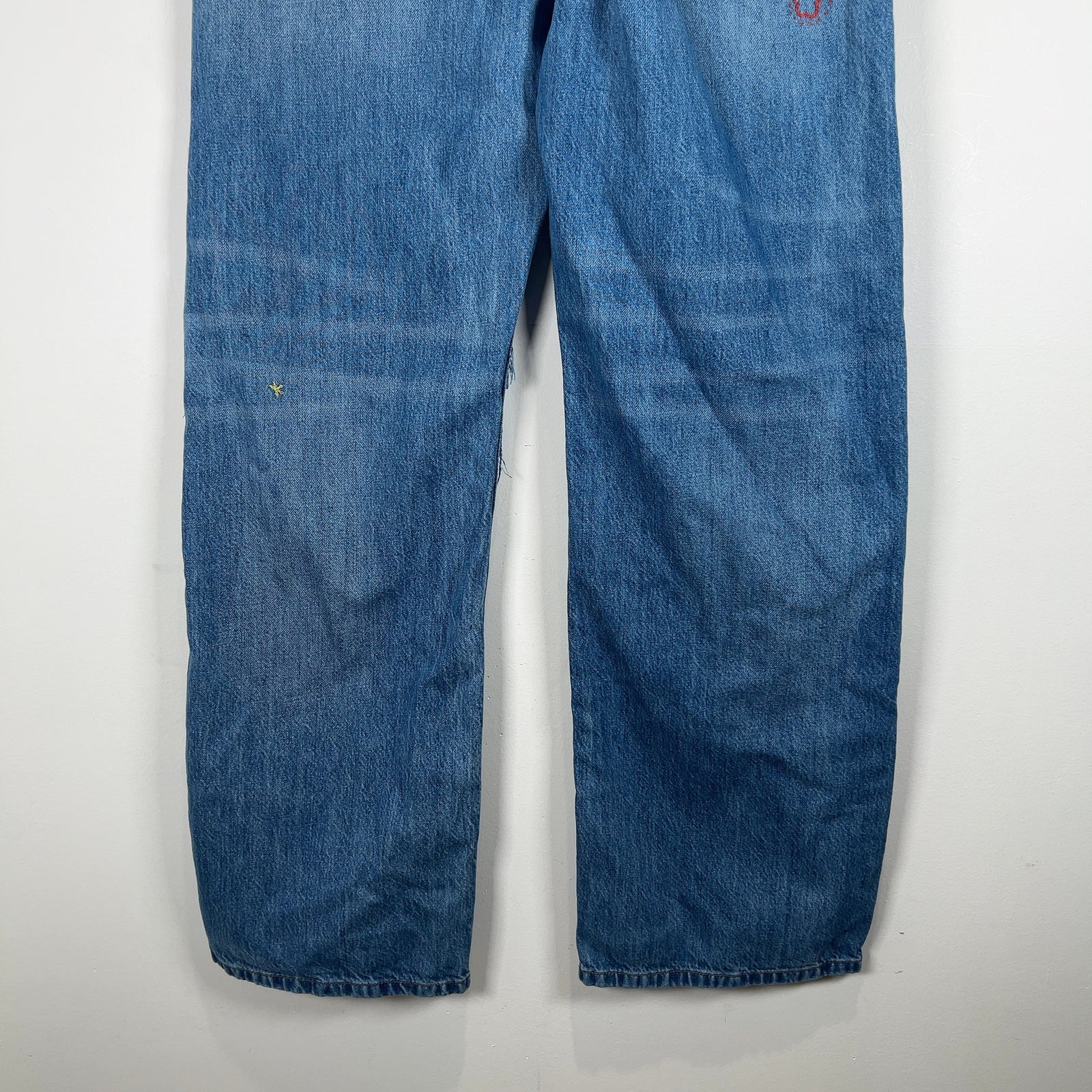 Marni Mohair Patchwork Denim Jeans