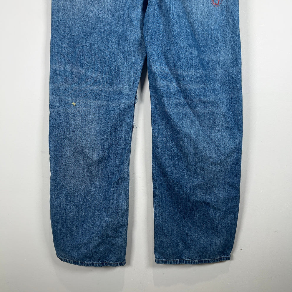 Marni Mohair Patchwork Denim Jeans