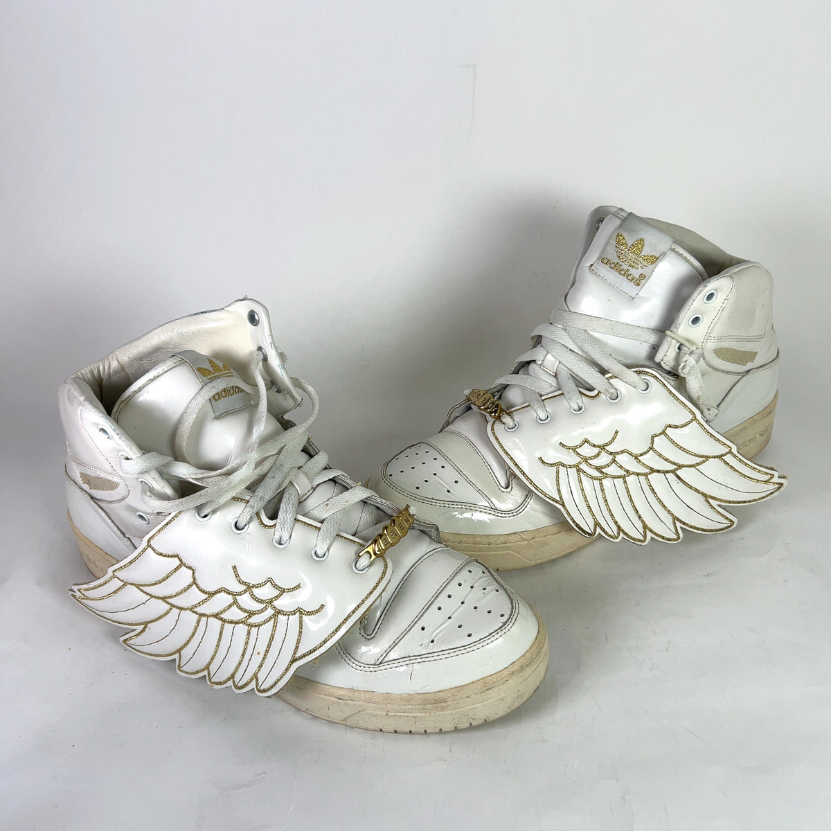 Jeremy Scott x Adidas SS10 Patent Leather Wing 1.0 Sneakers