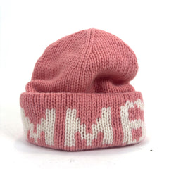 Maison Margiela MM6 Pink Beanie Hat