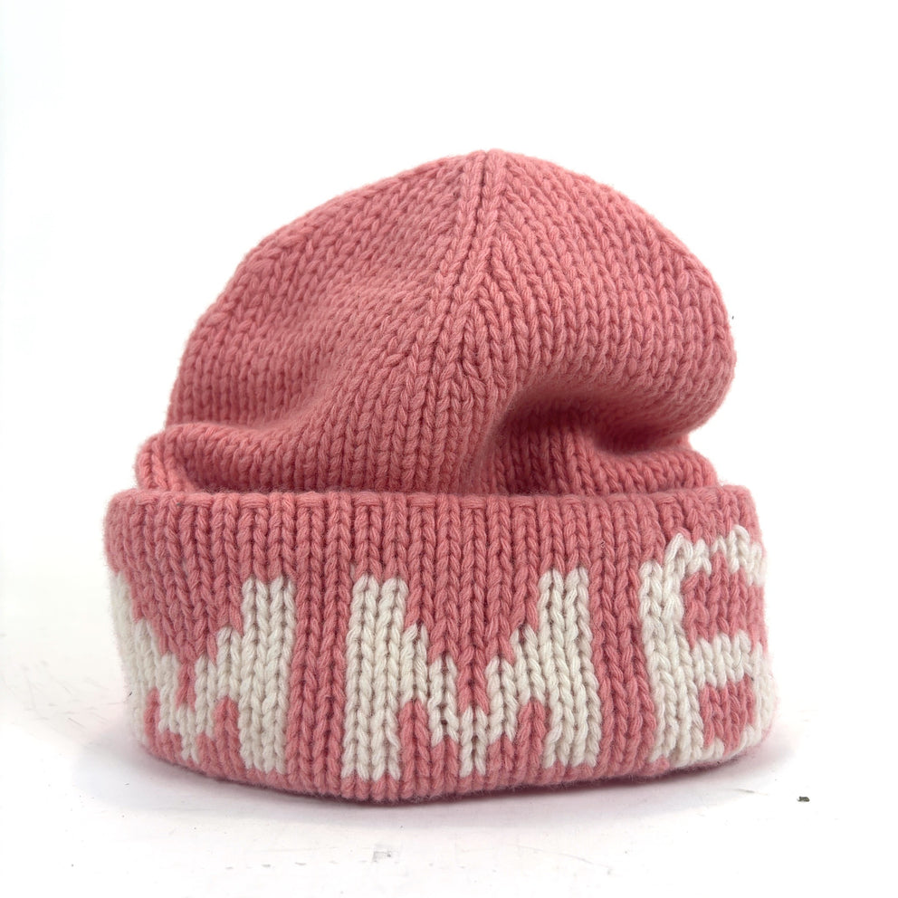 Maison Margiela MM6 Pink Beanie Hat