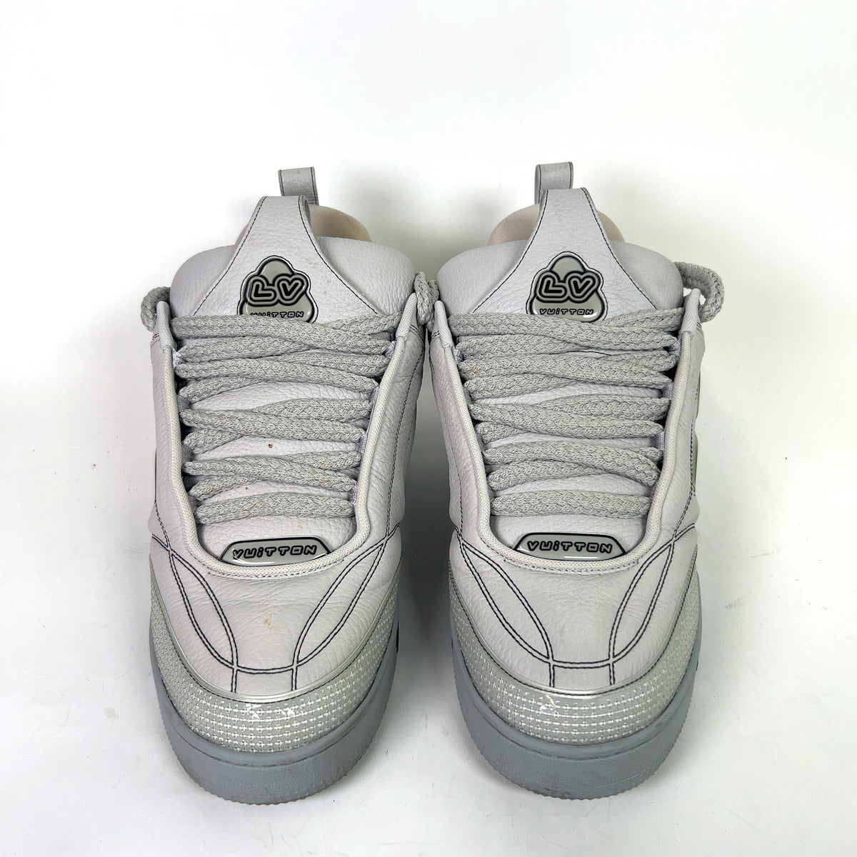 Louis Vuitton Grey Skate Sneakers