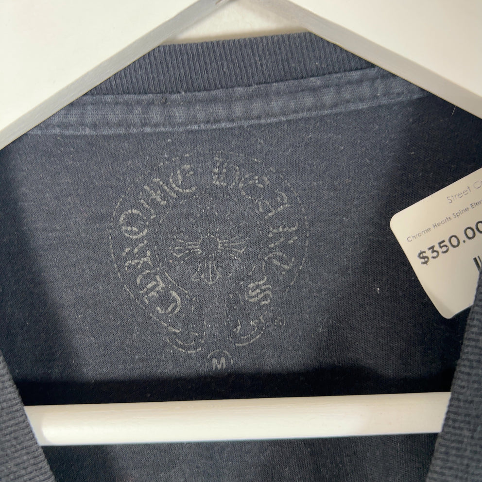 Chrome Hearts Spine Eternal Dagger Back Graphic T-Shirt