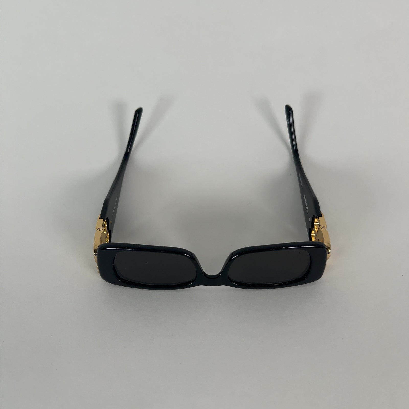 Balenciaga 'BB' Slim Rectangular Sunglasses