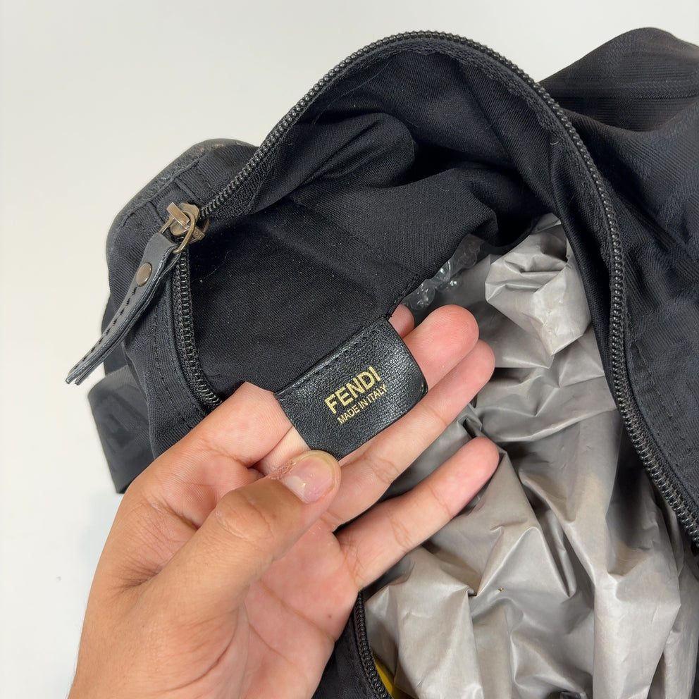 Fendi Monogram Black Messenger