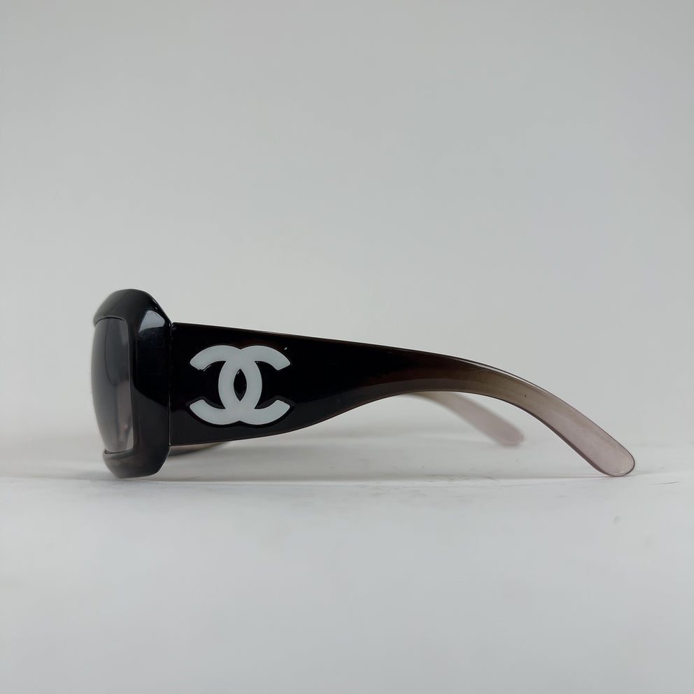 Chanel CC Ombre Acetate Sunglasses