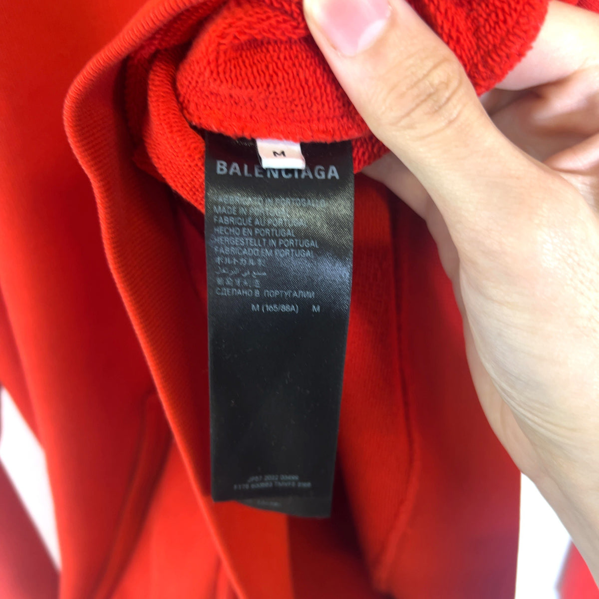 Balenciaga Embroidered Logo Hoodie