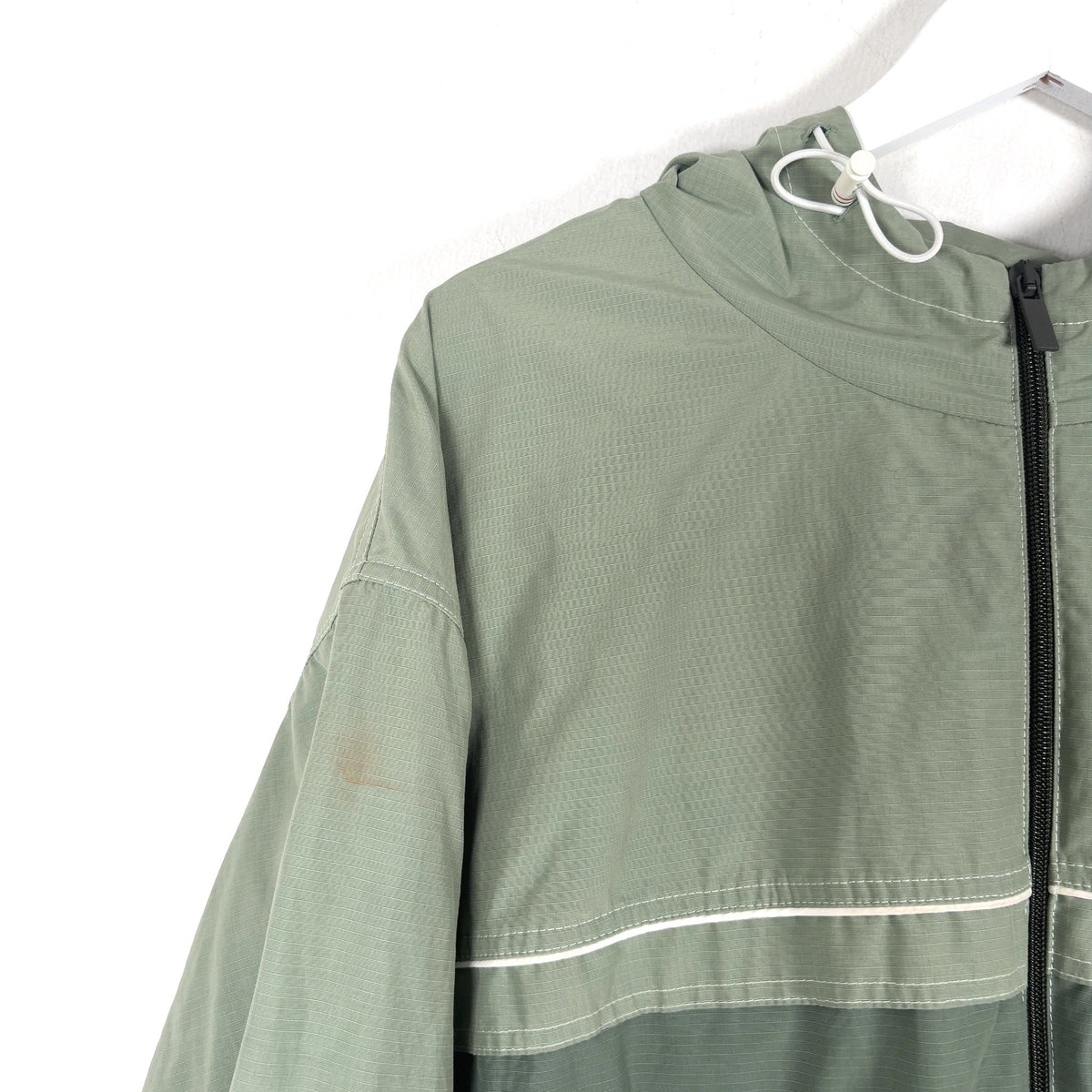 Thom Browne FW22 Colorblock Zip-Up Light Jacket