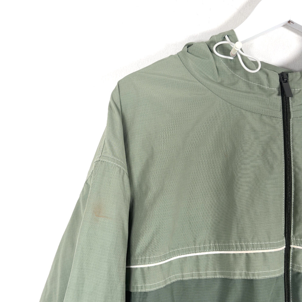Thom Browne FW22 Colorblock Zip-Up Light Jacket