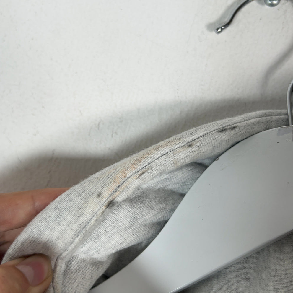 Supreme Grey Capital Logo Hoodie
