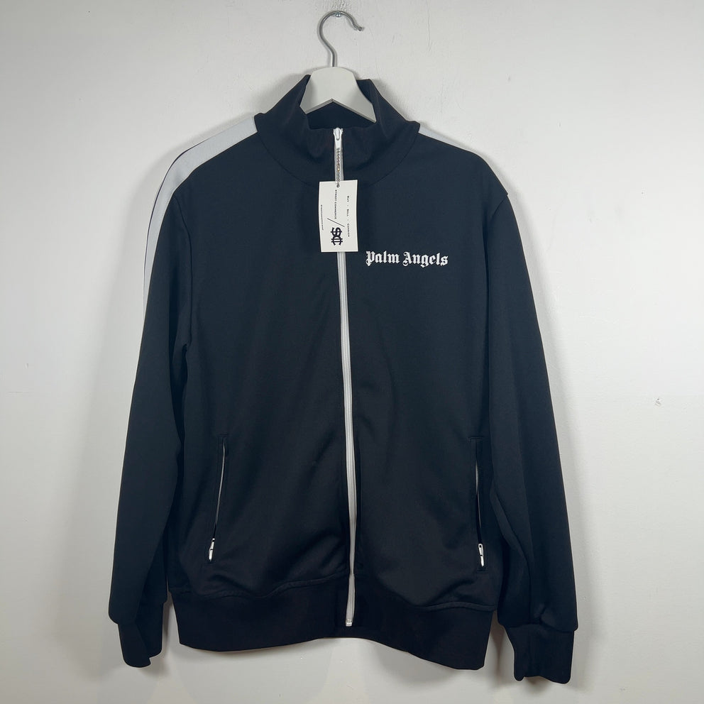 Palm Angels Black Logo Track Jacket