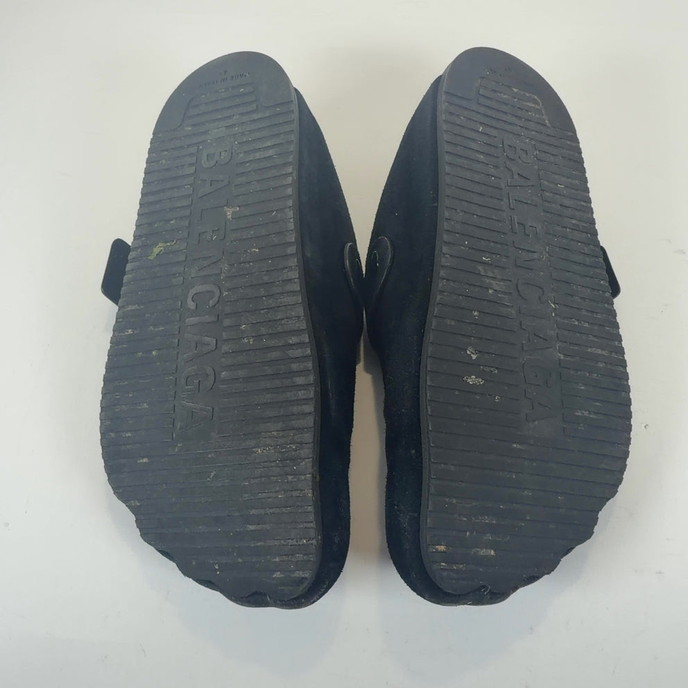 Balenciaga Black Sunday Mules