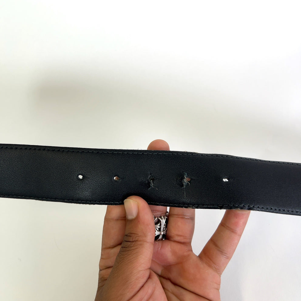 Balenciaga BB Monaco Leather Belt