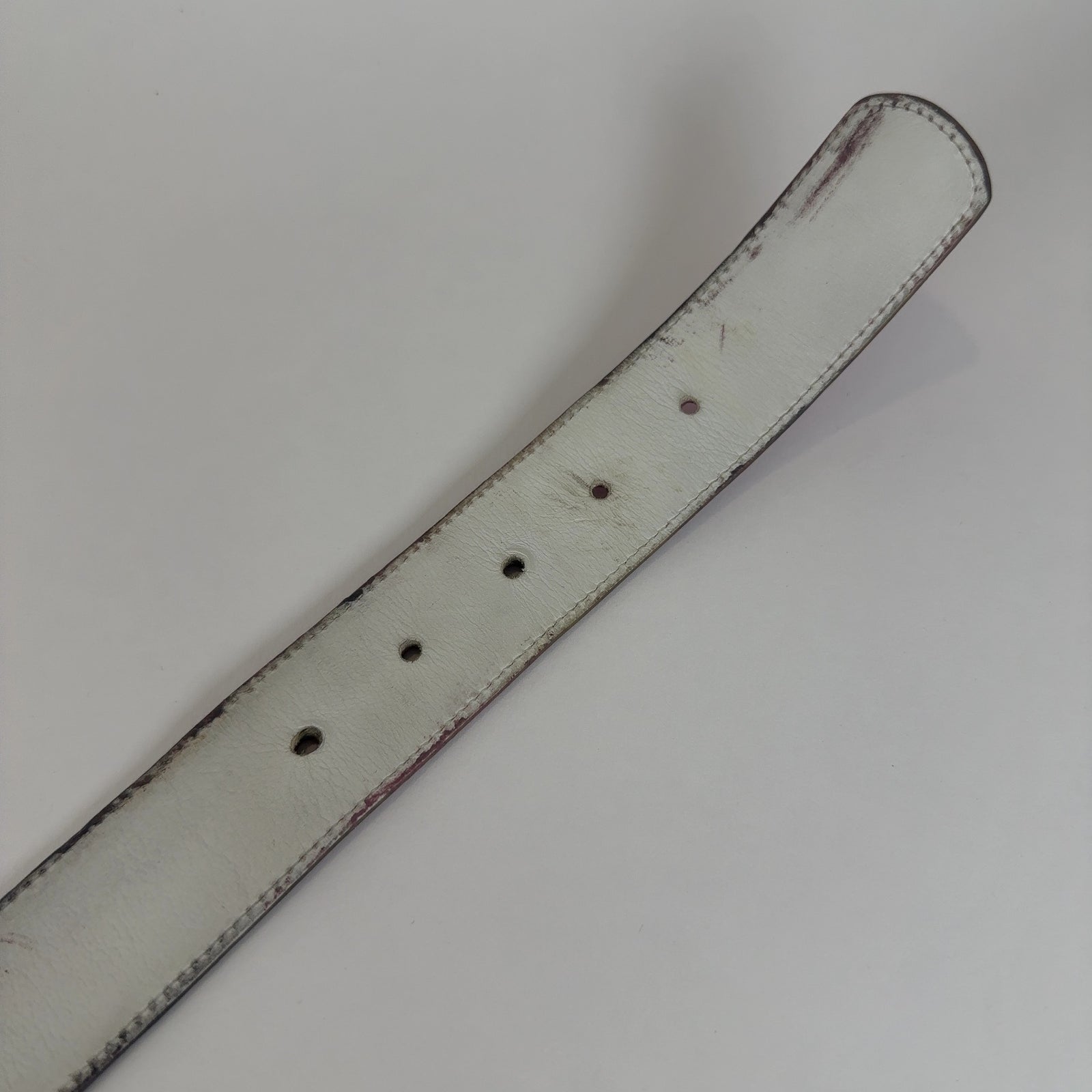 Chrome Hearts 'CH' Buckle with Pink Belt Strap
