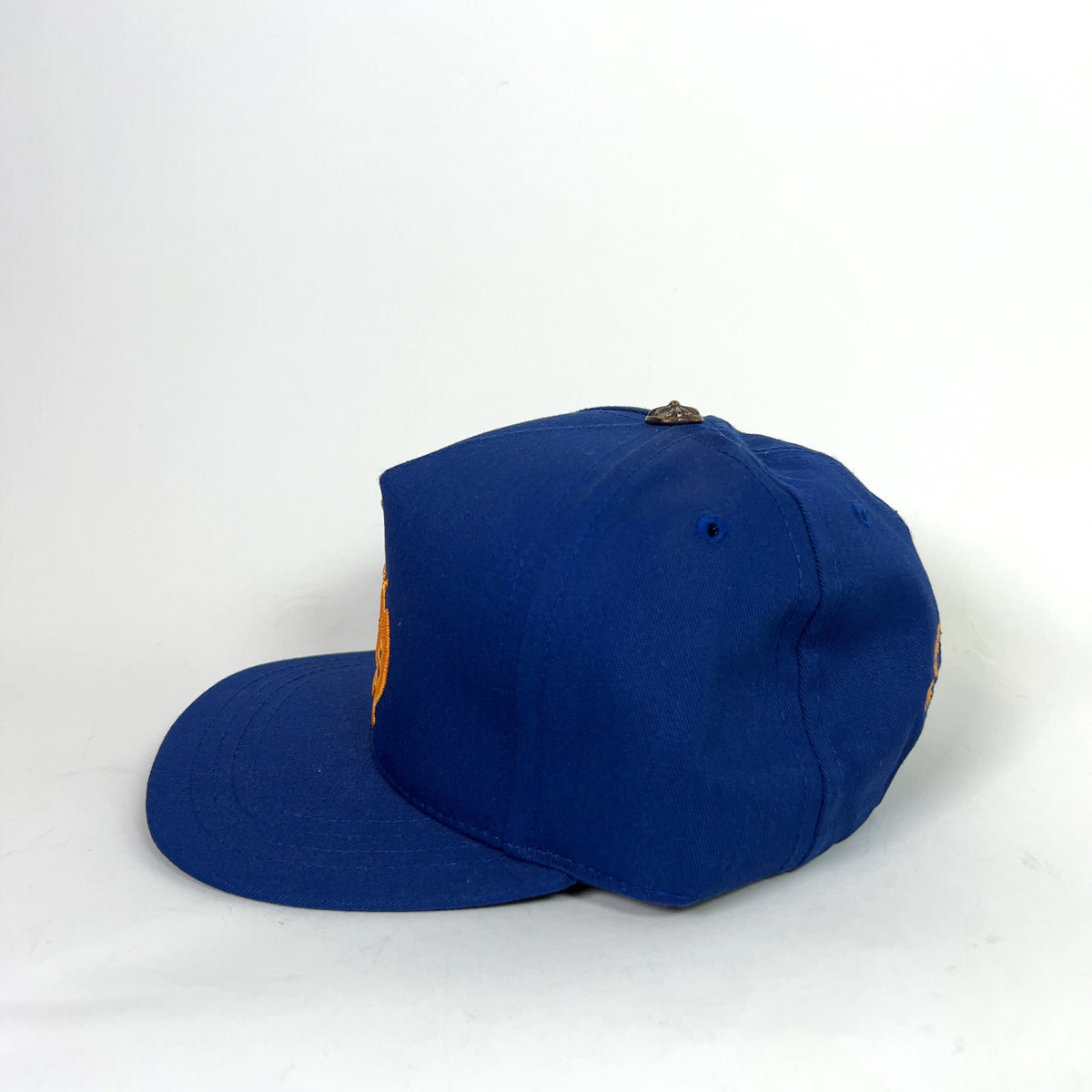Chrome Hearts Blue/Gold CH Baseball Hat