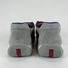Prada Velcro Strap Americas Cups Low Top Sneaker