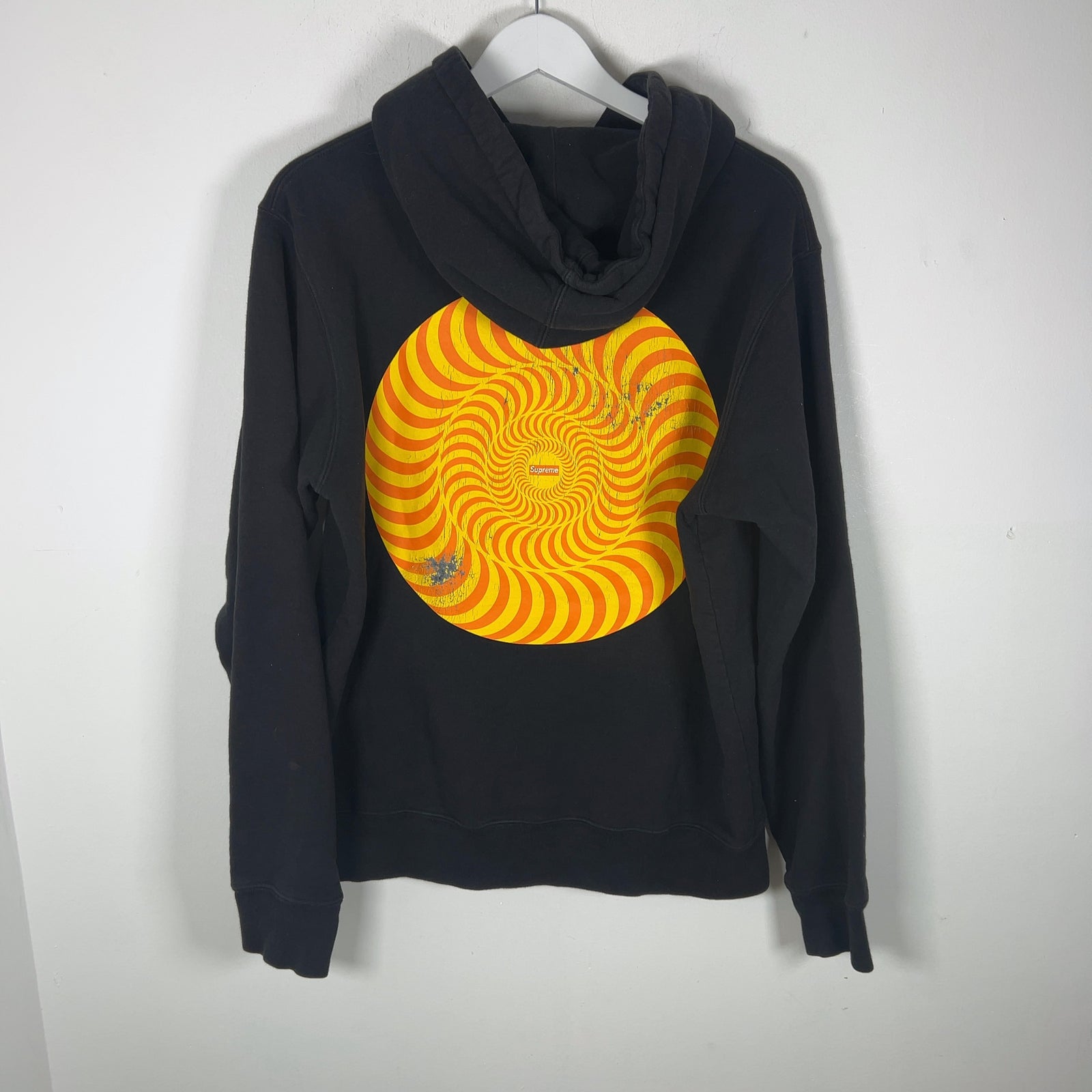 Supreme x Spitfire Graphic Wheel Pull-Over Hoodie