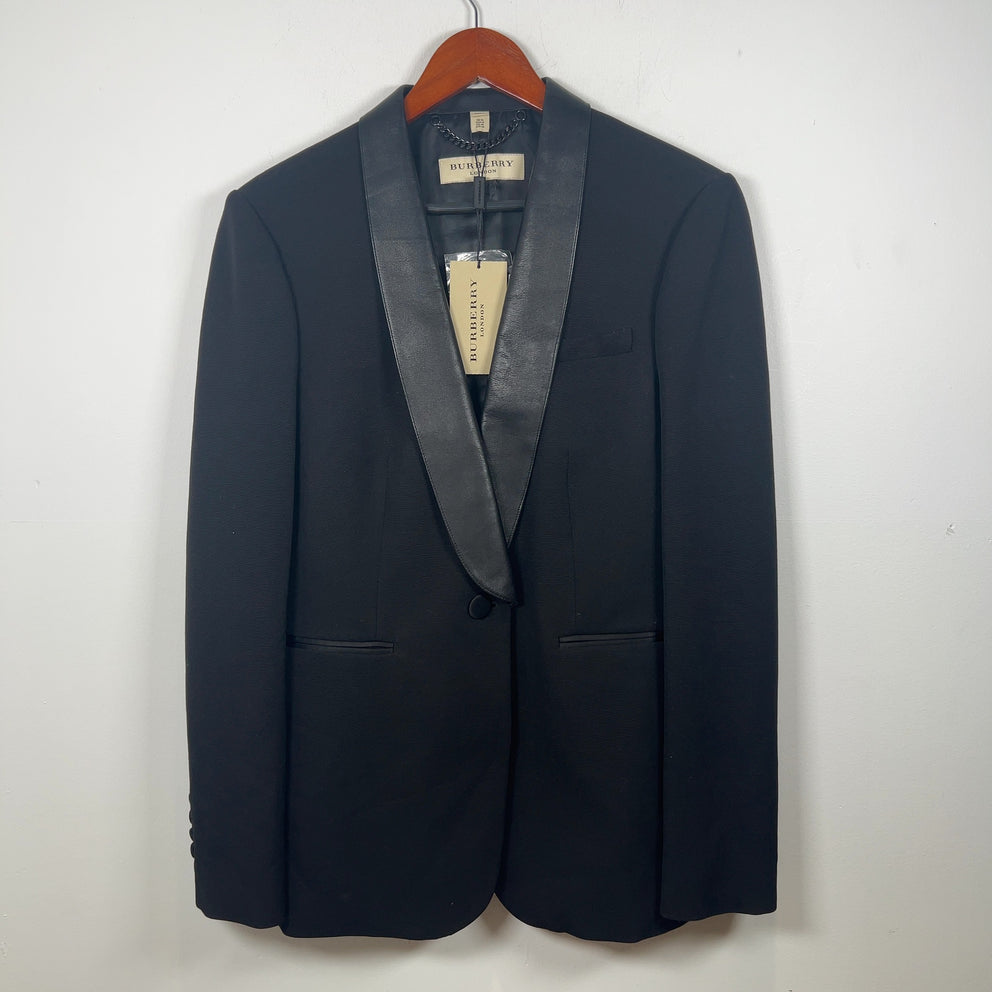 Burberry Leather Blazer