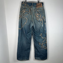 Acne Studios 1981 ‘Mid Blue’ Trompe L’oeil Jeans
