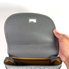 Goyard Grey Belvedere II PM Messenger Bag