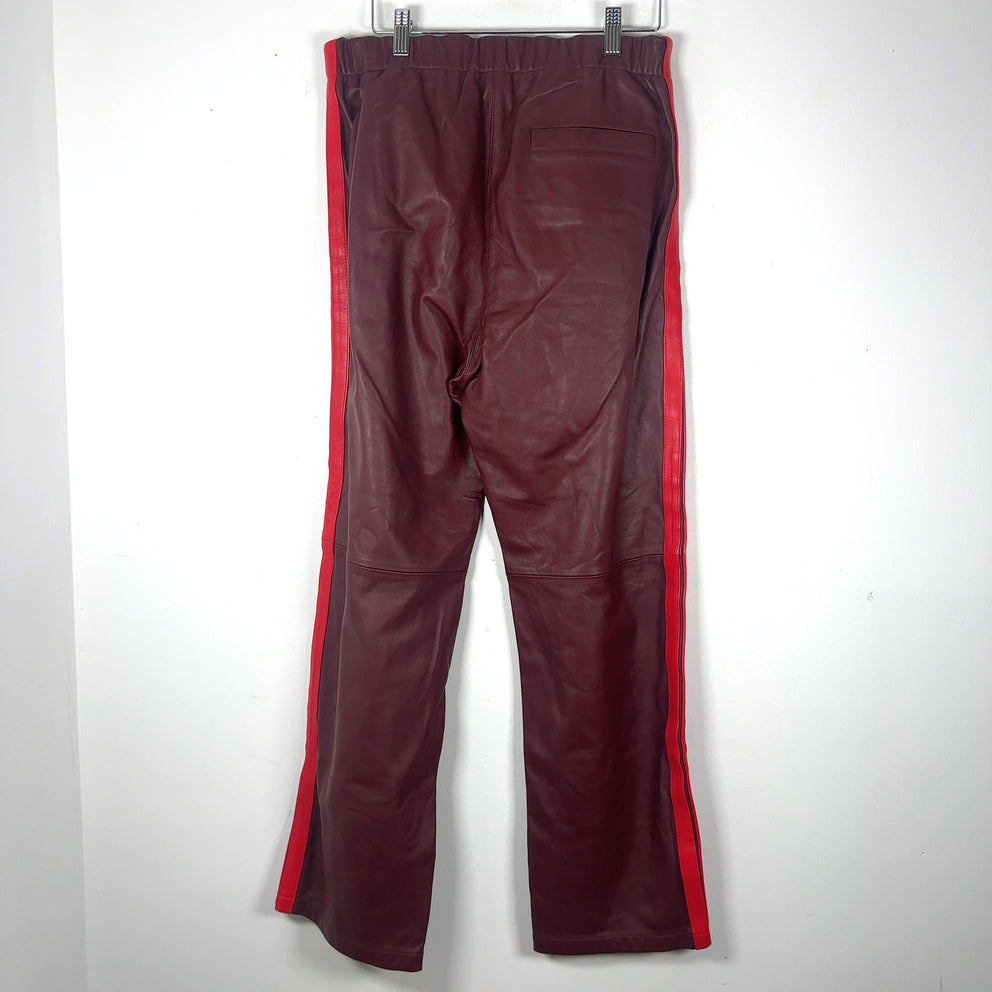 Marni Striped Leather Track Pants