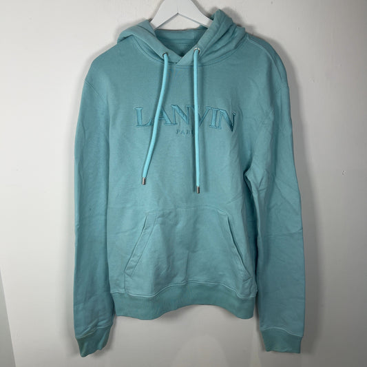 Lanvin Stitched Logo Hoodie