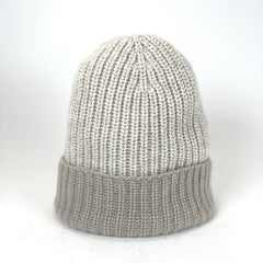 Chanel 'CC' Logo Cashmere Knit Beanie