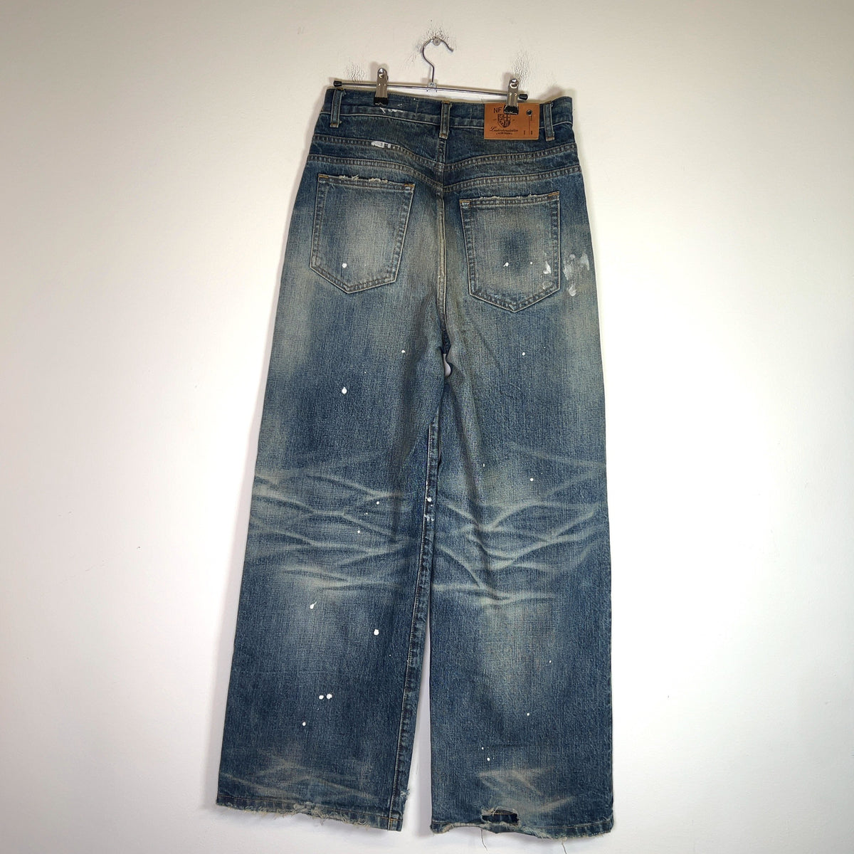 No Faith Studios Japanese Selvedge Arashi Loose Fit Jeans