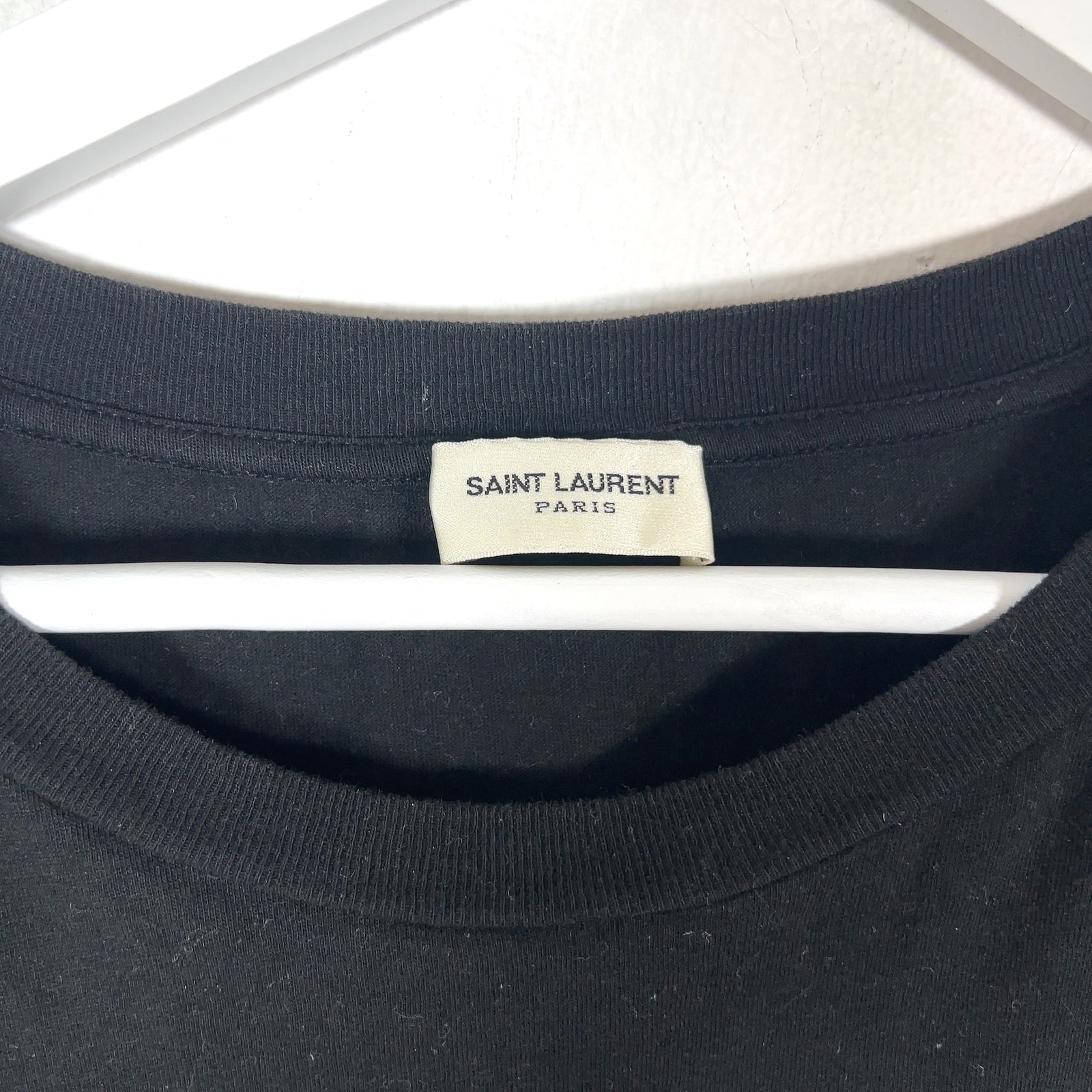 Saint Laurent Scribble Graphic Logo T-Shirt
