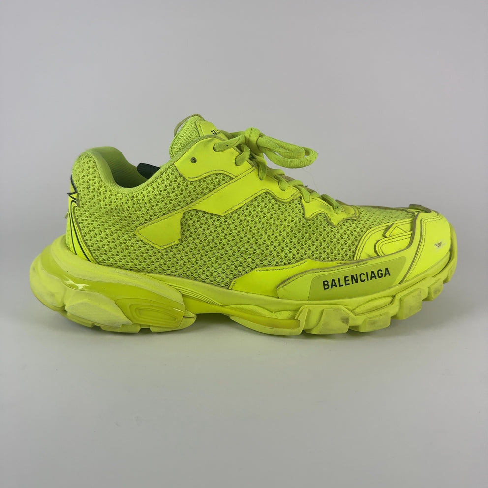 Balenciaga Neon Track 3 Lowtop Sneakers
