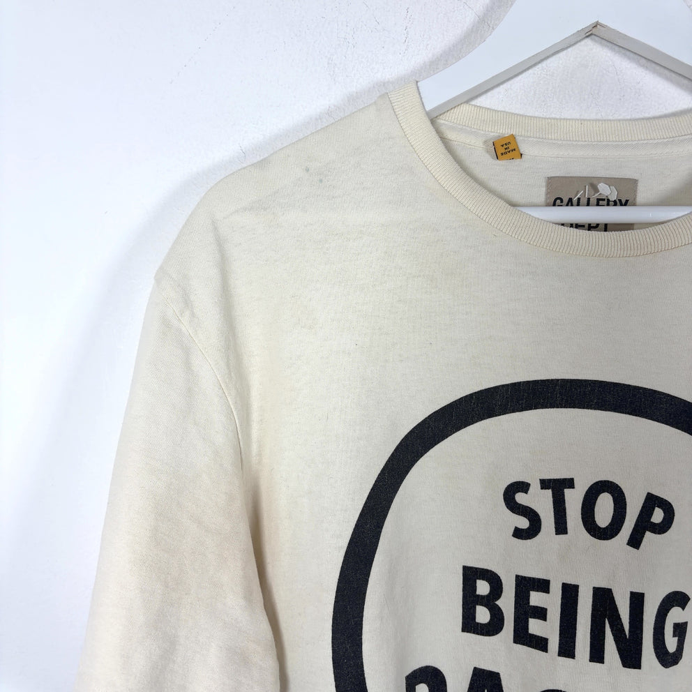 Gallery Dept 'Stop Being Racist!' T-Shirt